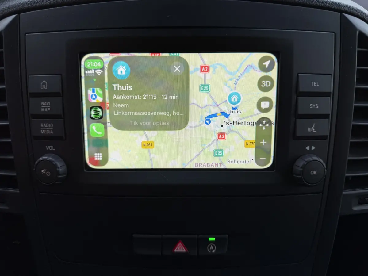 114 CDI Extra Lang Euro 6 CarPlay/cruise control/trekhaak