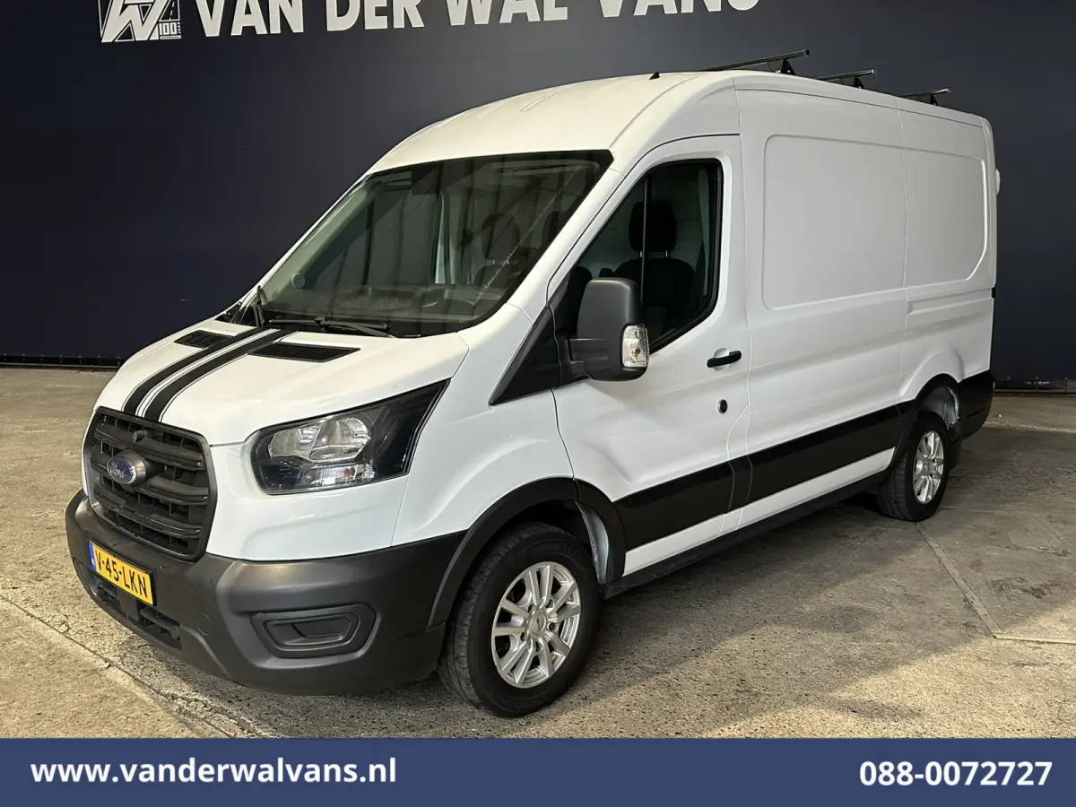 2.0 TDCI L2H2 Euro6 Airco | 2450kg Trekhaak | LM velgen | Verwarmde voorruit Dakdragers, Bijrijdersbank