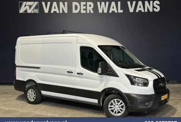 2.0 TDCI L2H2 Euro6 Airco | 2450kg Trekhaak | LM velgen | Verwarmde voorruit Dakdragers, Bijrijdersbank