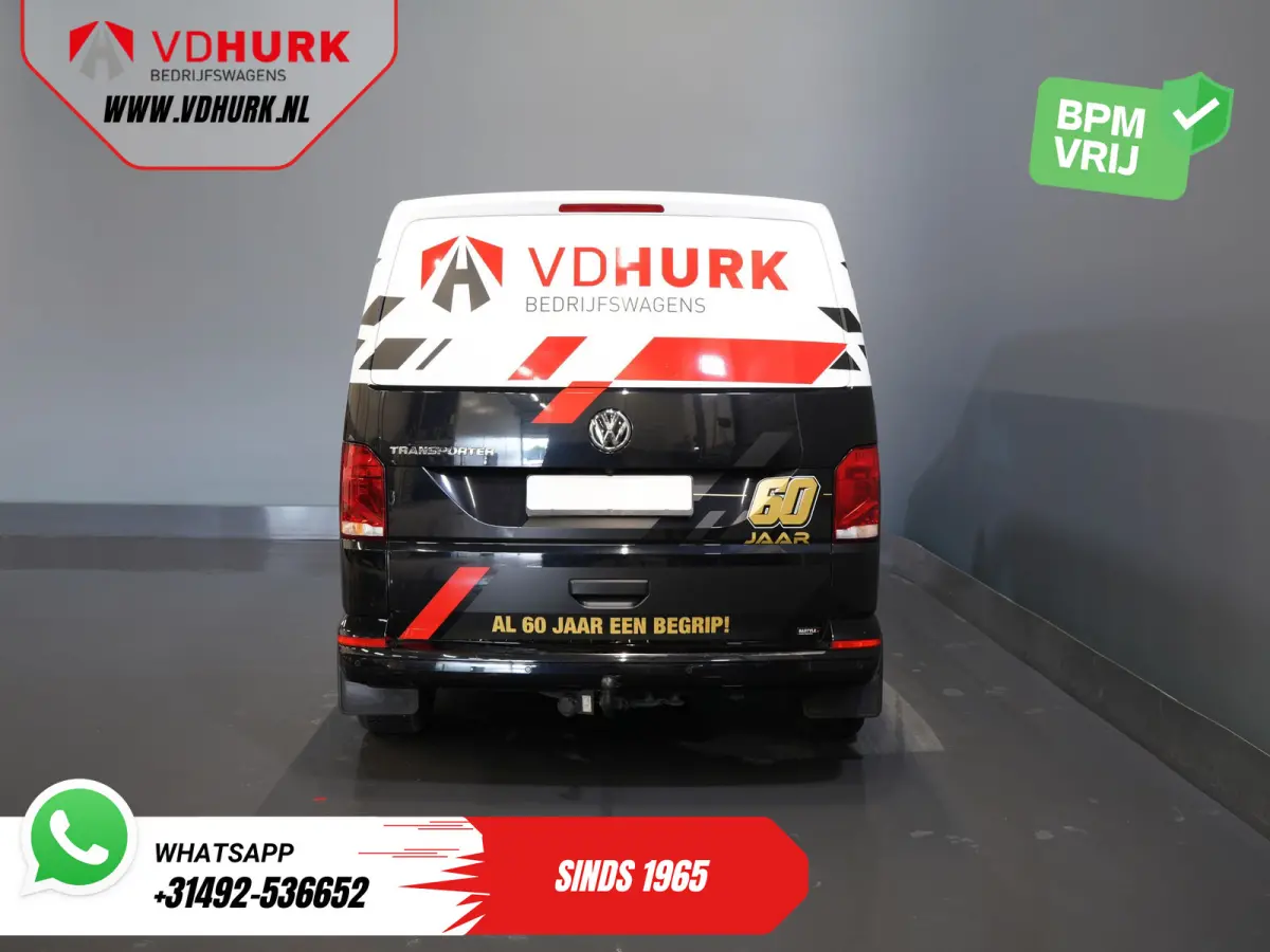 T6.1 2.0 TDI 150 pk DSG Aut. L2 DC Dubbel Cabine (DEMO) BPM VRIJ! Adapt. Cruise/ 2.5t Trekhaak/ NAVI/ Carplay/ PDC/ LMV/ Airco