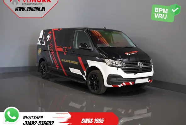 T6.1 2.0 TDI 150 pk DSG Aut. L2 DC Dubbel Cabine (DEMO) BPM VRIJ! Adapt. Cruise/ 2.5t Trekhaak/ NAVI/ Carplay/ PDC/ LMV/ Airco