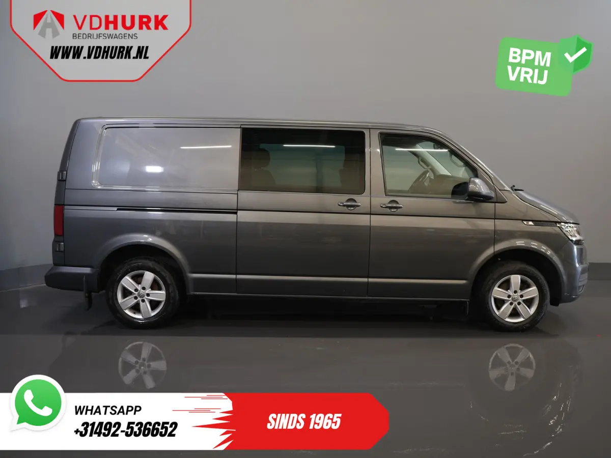 2.0 TDI 150 pk DSG Aut. L2 DC Dubbel Cabine LED/ Adapt.Cruise/ Standkachel/ Stoelverw./ Carplay/ Camera/ PDC/ LMV/ Trekhaak/ Airco