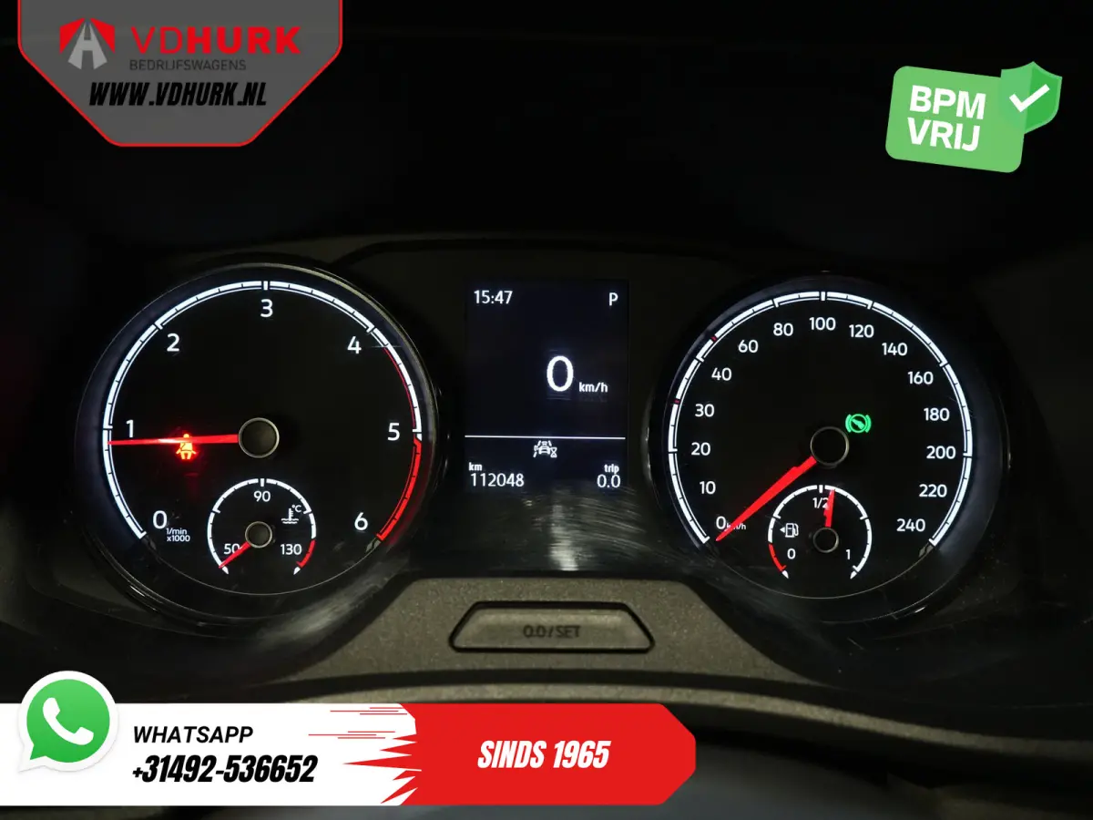 2.0 TDI 150 pk DSG Aut. L2 DC Dubbel Cabine LED/ Adapt.Cruise/ Standkachel/ Stoelverw./ Carplay/ Camera/ PDC/ LMV/ Trekhaak/ Airco