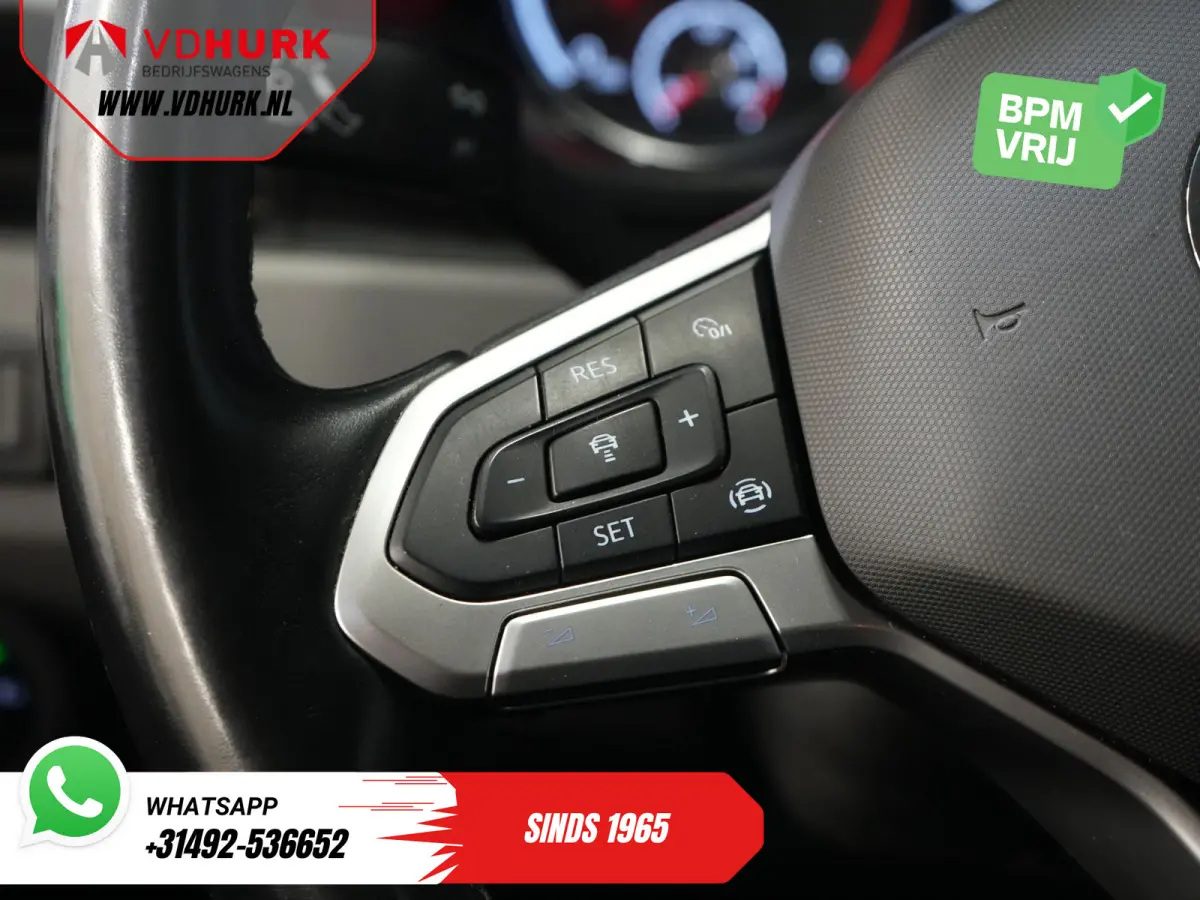 2.0 TDI 150 pk DSG Aut. L2 DC Dubbel Cabine LED/ Adapt.Cruise/ Standkachel/ Stoelverw./ Carplay/ Camera/ PDC/ LMV/ Trekhaak/ Airco