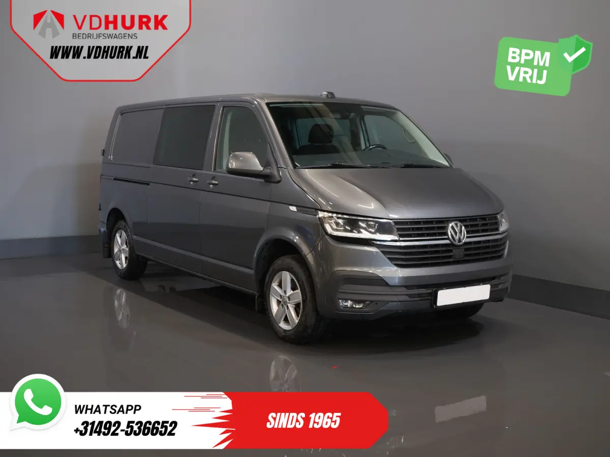 2.0 TDI 150 pk DSG Aut. L2 DC Dubbel Cabine LED/ Adapt.Cruise/ Standkachel/ Stoelverw./ Carplay/ Camera/ PDC/ LMV/ Trekhaak/ Airco