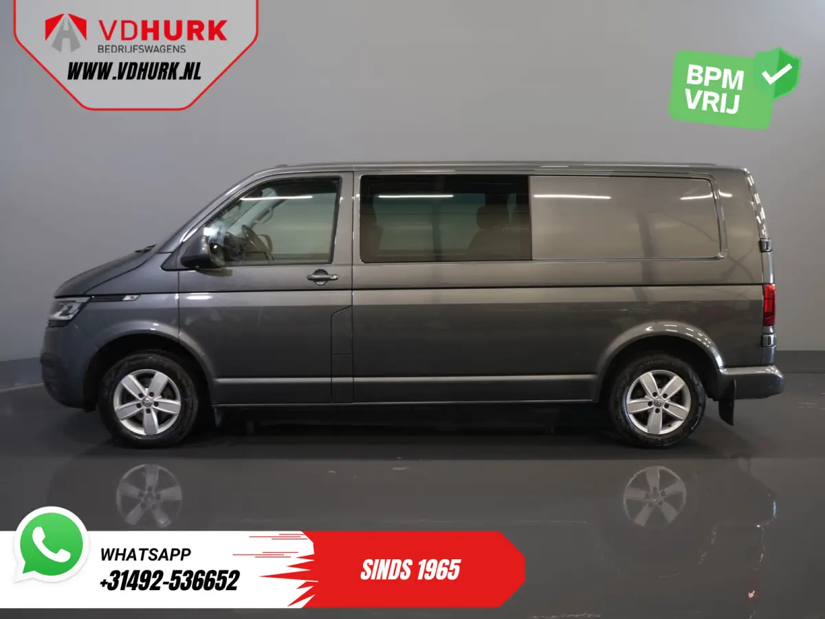 2.0 TDI 150 pk DSG Aut. L2 DC Dubbel Cabine LED/ Adapt.Cruise/ Standkachel/ Stoelverw./ Carplay/ Camera/ PDC/ LMV/ Trekhaak/ Airco