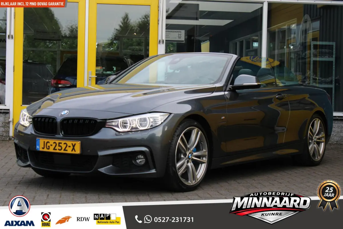 BMW 4 Serie Cabrio 2015 Benzine Automatisch leasen