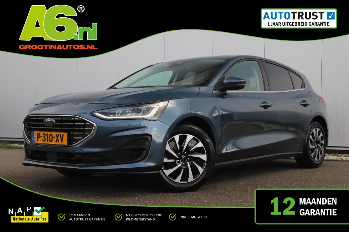 1.0 EcoBoost Hybrid Titanium Style Winter Pack Keyless Navigatie Achteruitrijcamera Carplay Android Clima Stuur & Stoelverwarming All season banden!