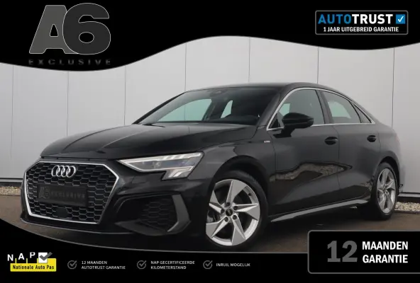 30 TFSI S Line Sport edition Automaat Virtual Cockpit LED Matrix S Sportstoelen Half Leder Navigatie Clima Cruise Lane Assist Parkeersensor