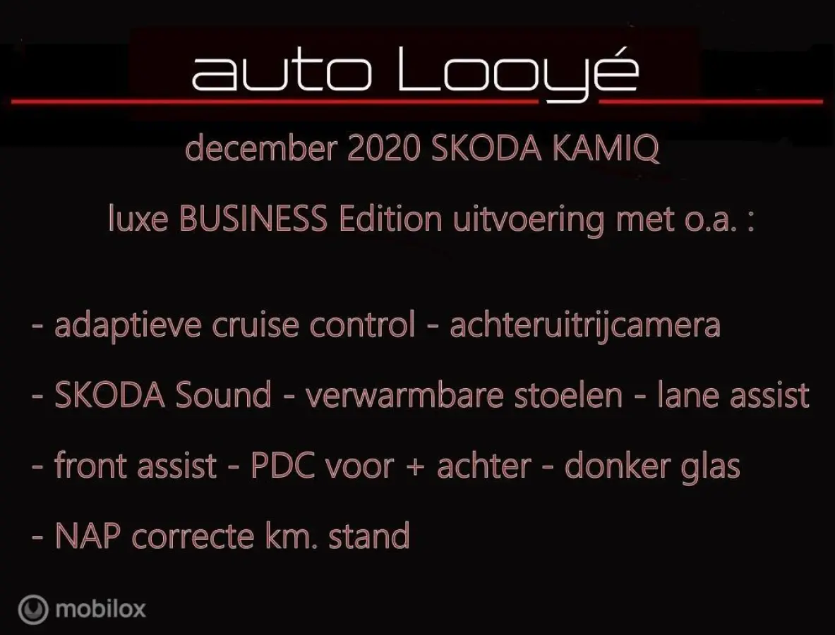 1.0 TSI Business Edit - adap.cruise - 12 mnd garantie