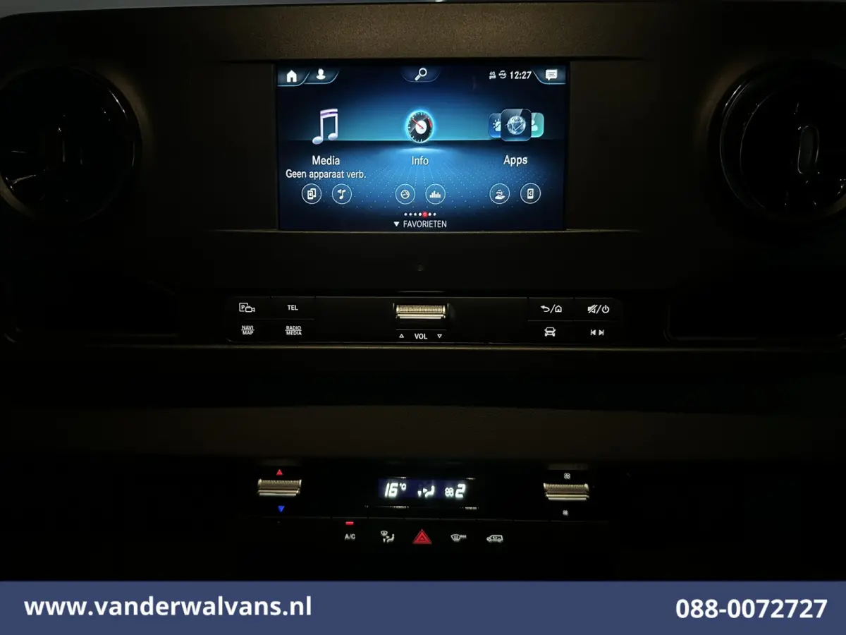 317 CDI 170pk L2H1 Euro6 Airco | Camera | Navigatie | Apple Carplay | Cruisecontrol Android Auto, Chauffeursstoel, Parkeersensoren, MBUX