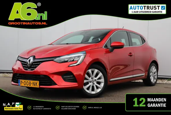 1.0 TCe Intens Half Leder 16 inch LMV LED Navigatie Achteruitrijcamera Carplay Android Climate Cruise Control Sfeerverlichting