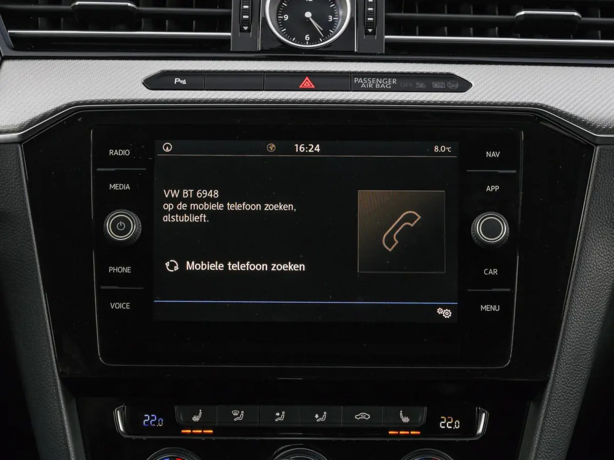 1.6 TDI DSG Highline R-Line Facelift Leder Virtual Cockpit LED ACC Harman/Kardon ergoComfort Navigatie Apple CarPlay Android Auto Trekhaak Stoelverwarming 17"