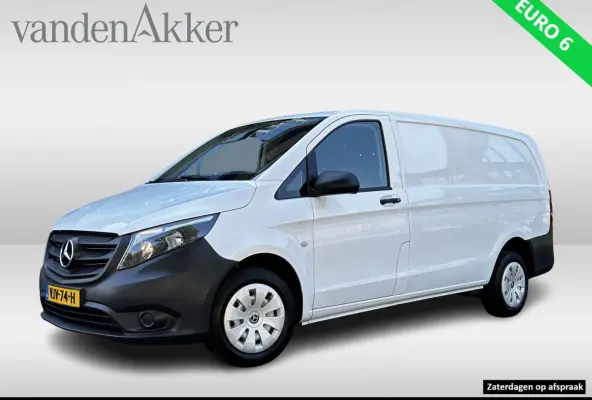110 CDI L2 Lang // Trekhaak // € 384,- p/mnd // Airco // 12 mnd Garantie // Bank // Radio // CV // Betimmering // Wieldoppen