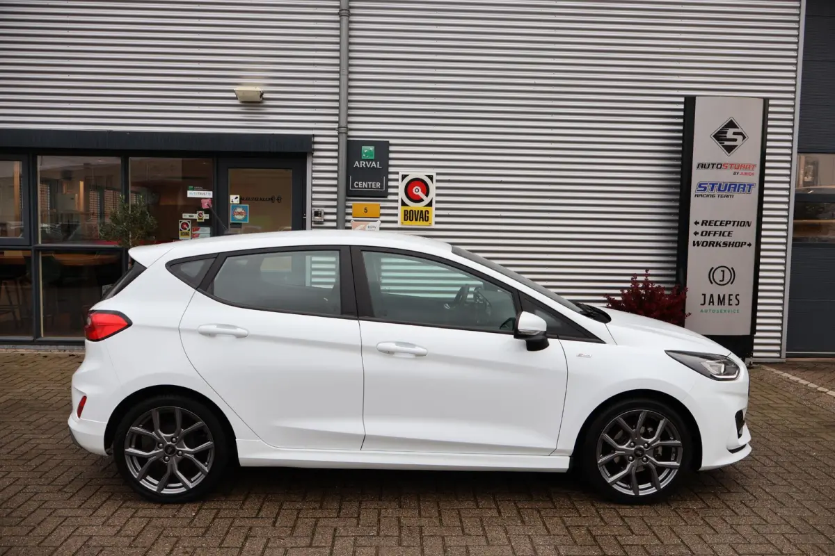 1.0 Hybrid ST-Line 1e Eigenaar | Volledig Onderh | NL-Auto | BTW | Carplay | Navi by app | Cruise | LED | Donkere Hemel | Keyless | DAB | PDC | Start/Stop | Hill-Hold
