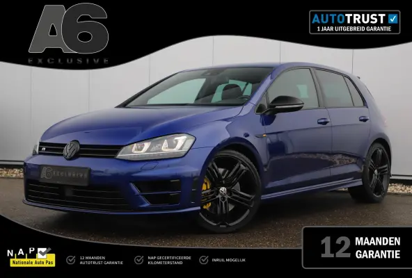 2.0 TSI R 4Motion 301PK DSG Automaat DCC Lederen Bekleding 19 inch Xenon LED Keyless Navigatie Achteruitrijcamera Bluetooth Stoelverwarming