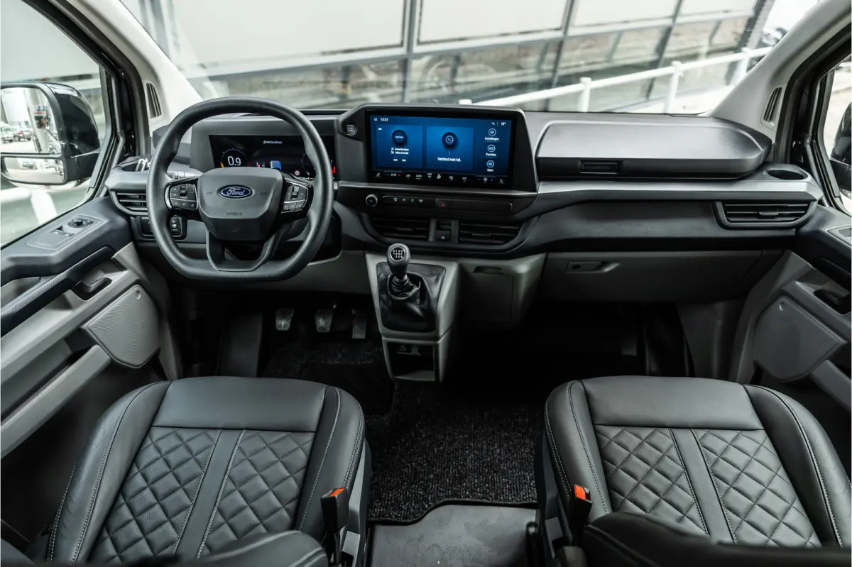 320 2.0 TDCI L2H1 DC | Dubbel Cabine | L+R Schuifdeur | 5-Zitter | Camera | CarPlay | Lane Assist | PDC V+A | Raptor Edition | Verlengde fabrieksgarantie tot 12-2029
