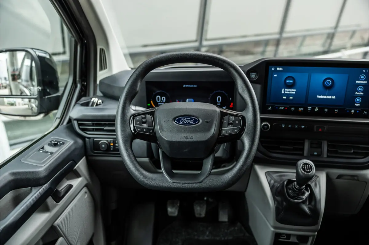 320 2.0 TDCI L2H1 DC | Dubbel Cabine | L+R Schuifdeur | 5-Zitter | Camera | CarPlay | Lane Assist | PDC V+A | Raptor Edition | Verlengde fabrieksgarantie tot 12-2029