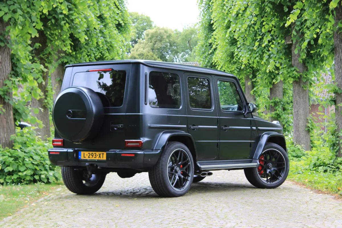 63 Edition 1 Magno Zwart | Distronic | Carbon Pakket | Schuifdak | Burmester | Sfeerverlichting | 360 Camera | Origineel Nederlandse G 63 G63 AMG