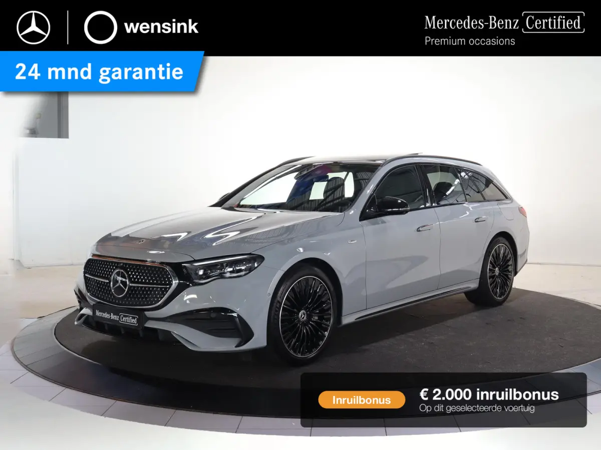 300 de AMG Line | Luchtvering | AMG | Panoramadak | Trekhaak | Burmester | Memory | 20 inch |