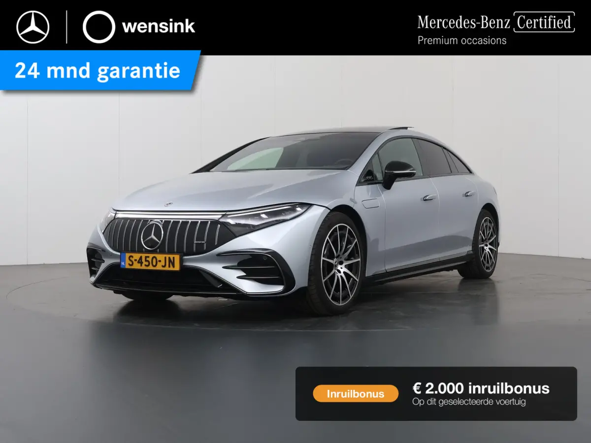 450+ AMG Line 108 kWh | Night | Panoramadak | Burmester | Memory | Stoelventilatie | Headup |