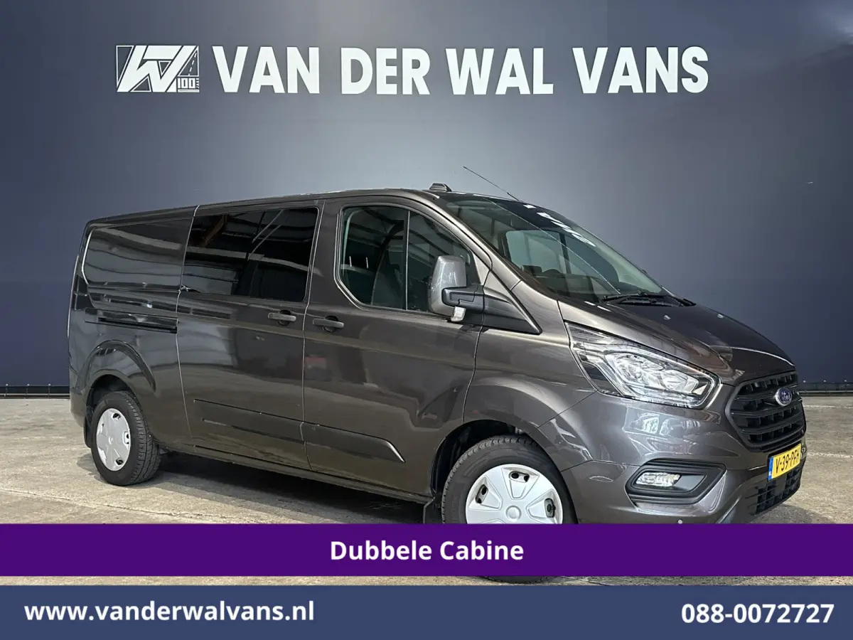 2.0 TDCI 170pk L2H1 Dubbele Cabine Euro6 Airco | 5-Zits | 2x Zijdeur | Camera | LED Apple Carplay, Android Auto, Cruisecontrol, Parkeersensoren, Stoelverwarming, Verwarmde voorruit 2800kg tr