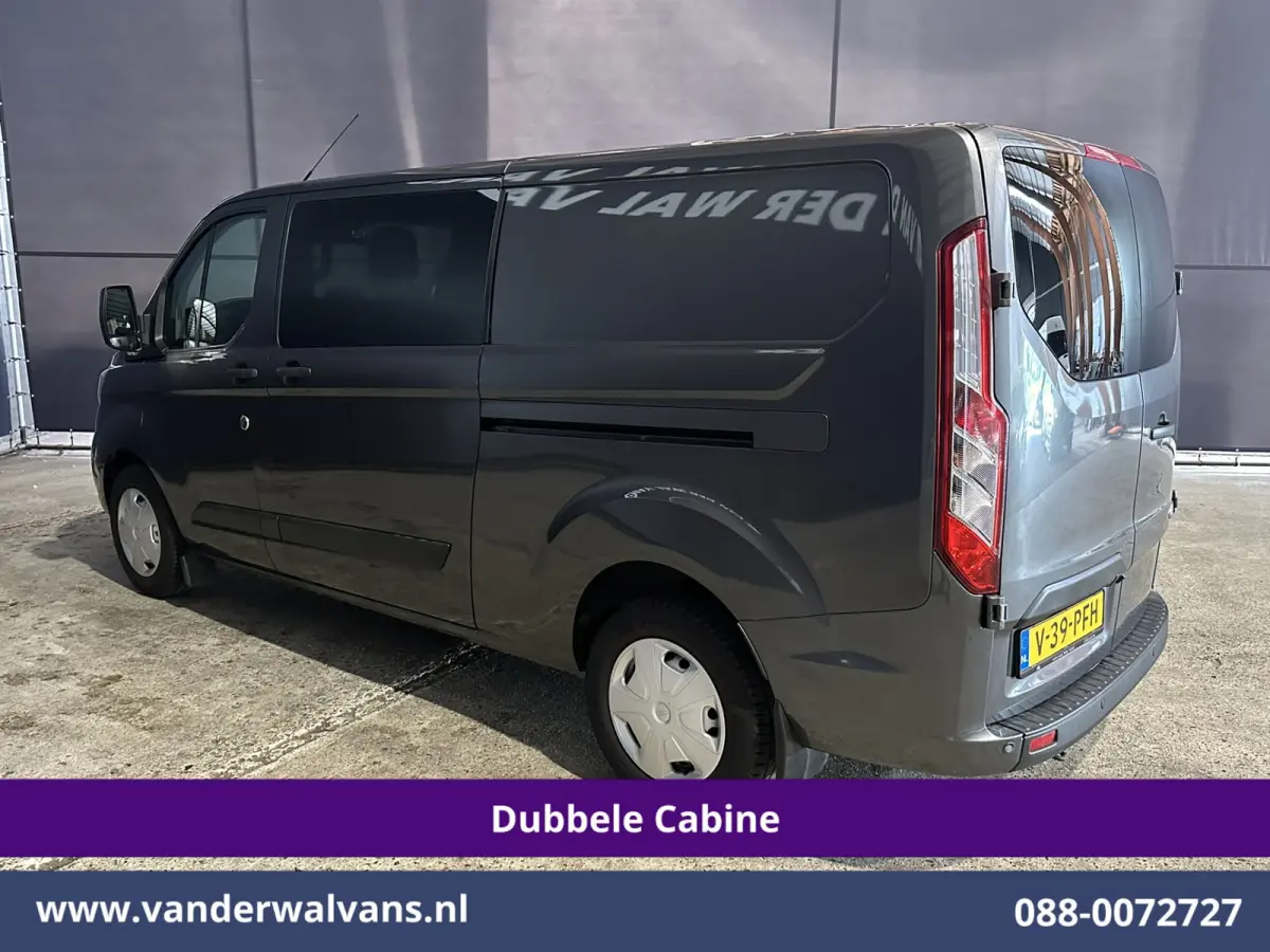 2.0 TDCI 170pk L2H1 Dubbele Cabine Euro6 Airco | 5-Zits | 2x Zijdeur | Camera | LED Apple Carplay, Android Auto, Cruisecontrol, Parkeersensoren, Stoelverwarming, Verwarmde voorruit 2800kg tr