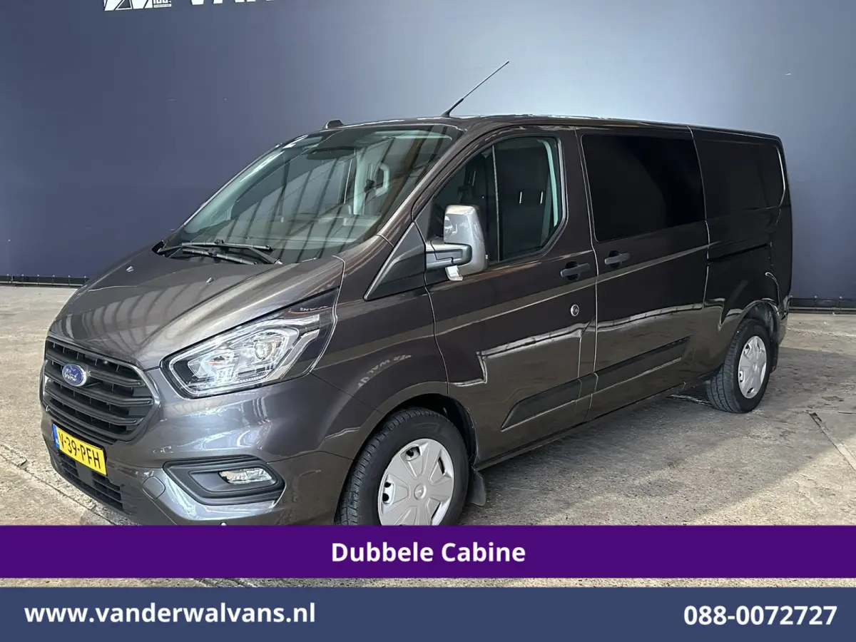 2.0 TDCI 170pk L2H1 Dubbele Cabine Euro6 Airco | 5-Zits | 2x Zijdeur | Camera | LED Apple Carplay, Android Auto, Cruisecontrol, Parkeersensoren, Stoelverwarming, Verwarmde voorruit 2800kg tr