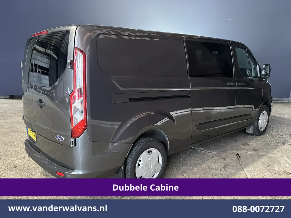 2.0 TDCI 170pk L2H1 Dubbele Cabine Euro6 Airco | 5-Zits | 2x Zijdeur | Camera | LED Apple Carplay, Android Auto, Cruisecontrol, Parkeersensoren, Stoelverwarming, Verwarmde voorruit 2800kg tr