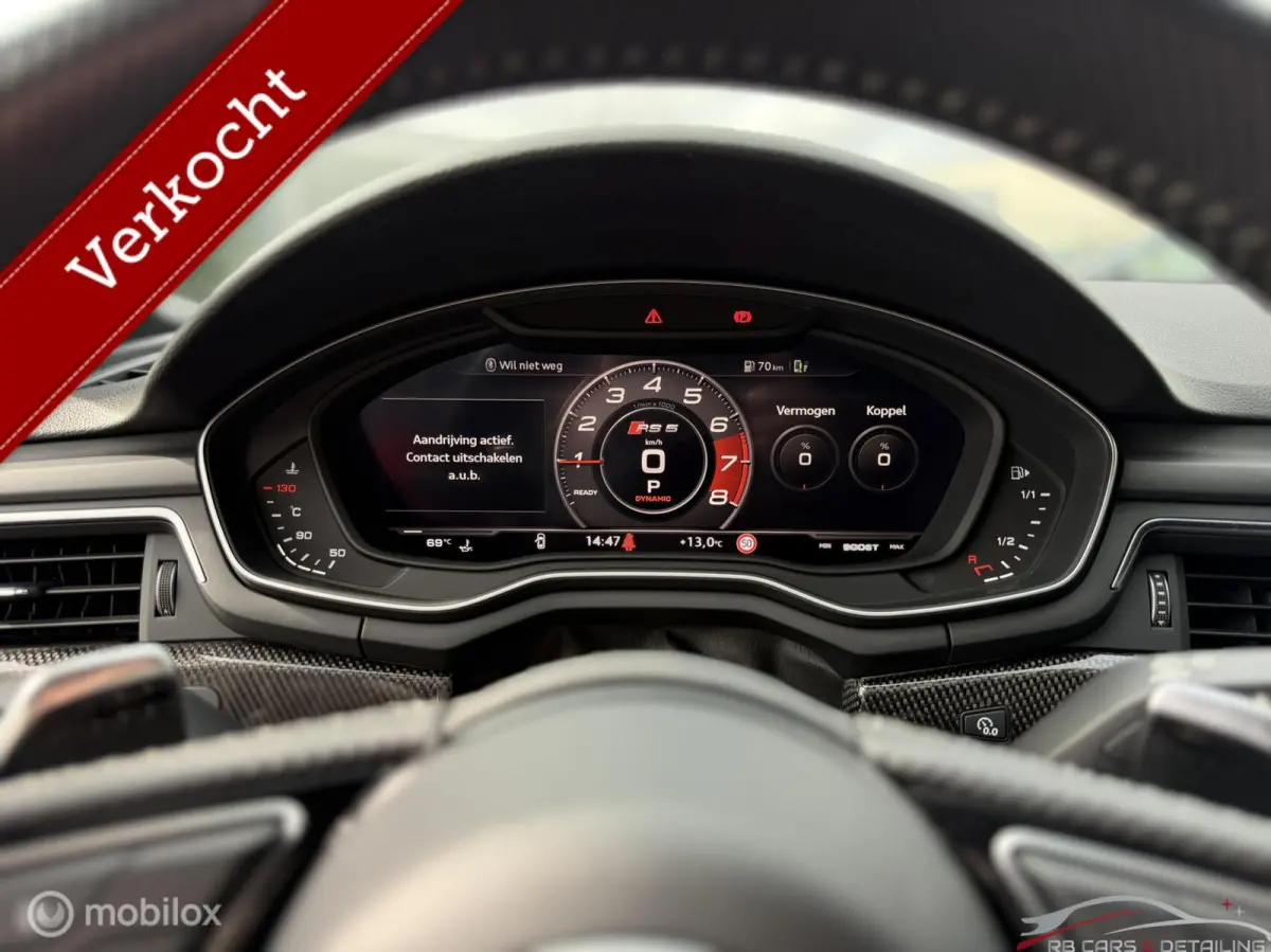 2.9 TFSI RS 5 quattro, B&O, HUD, Milltek, 360, ACC