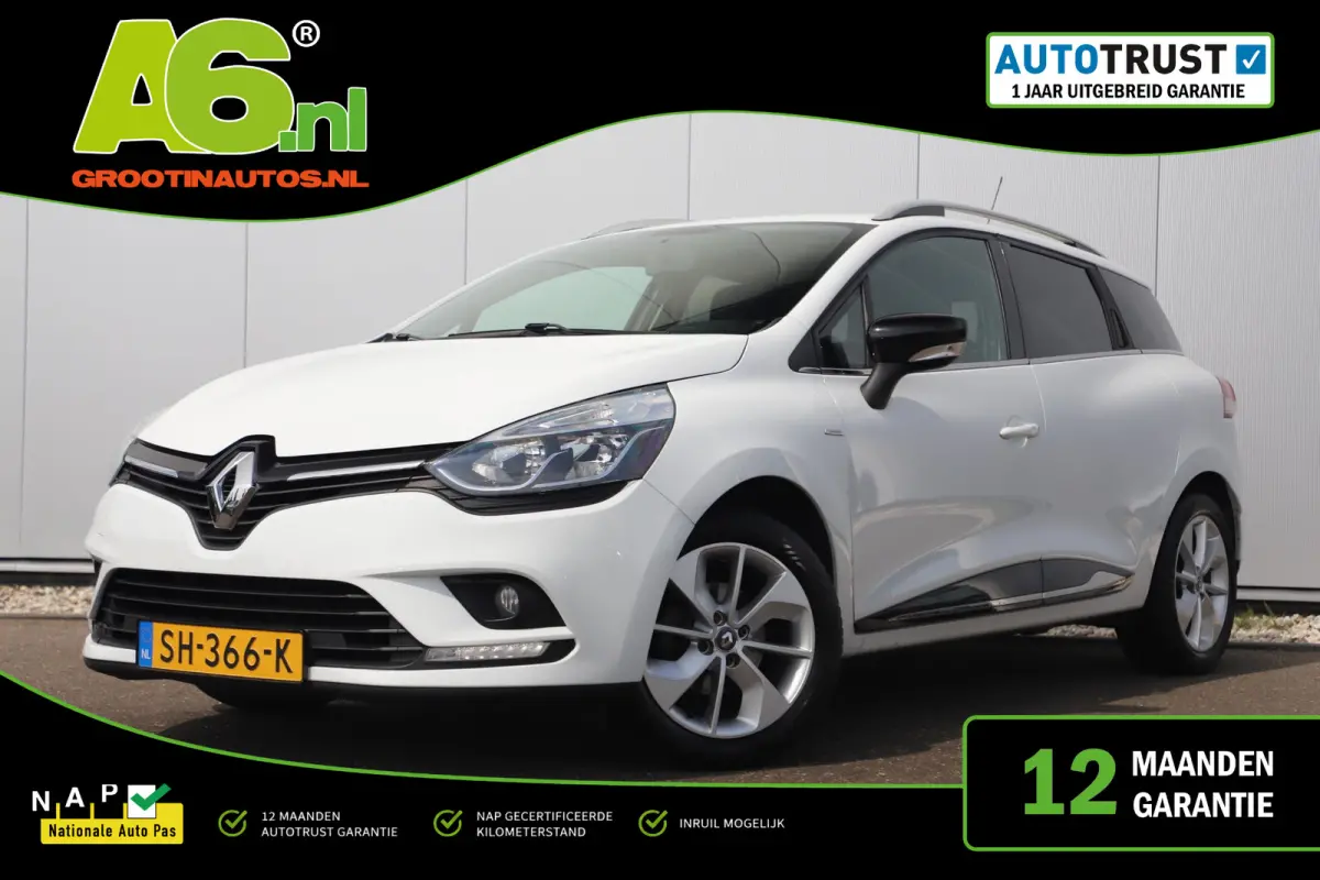 0.9 TCe Limited Navigatie Bluetooth Airco Cruise Control 16 inch LMV Getint Glas