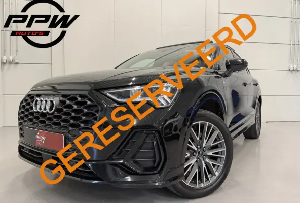 45 TFSI e S-Line PANO/TREKHAAK/SONOS/SFEER/CARPLAY/19"/ACC/MATRIX/VOL-LEER SPORT/BLACK-OPTIC/VOLLEDIG AUDI DEALER HISTORIE