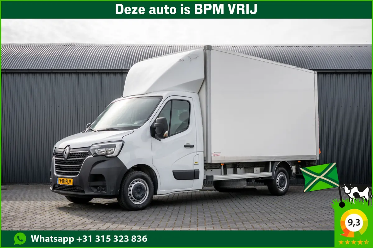 2.3dCi | Bakwagen met Laadklep | LED | Carplay | Camera | Cruise