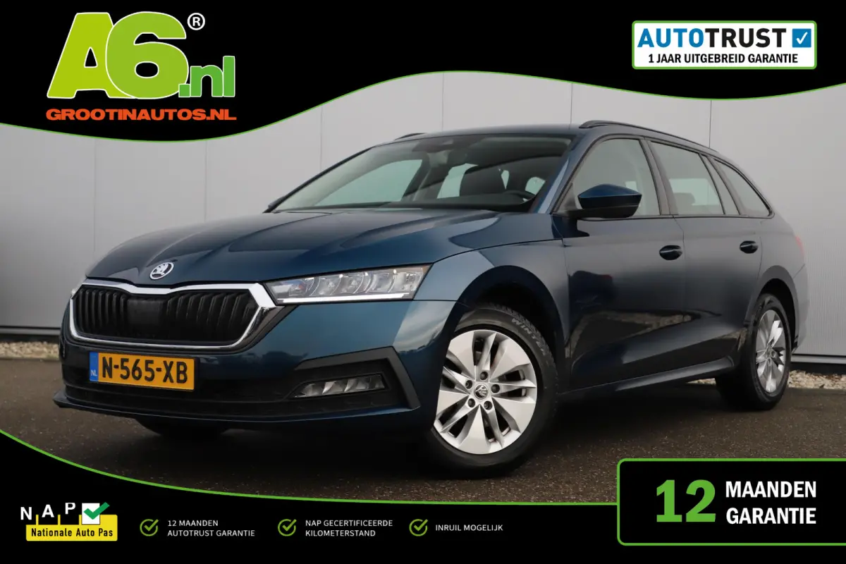 Škoda Octavia Combi 2022 Benzine Automatisch leasen
