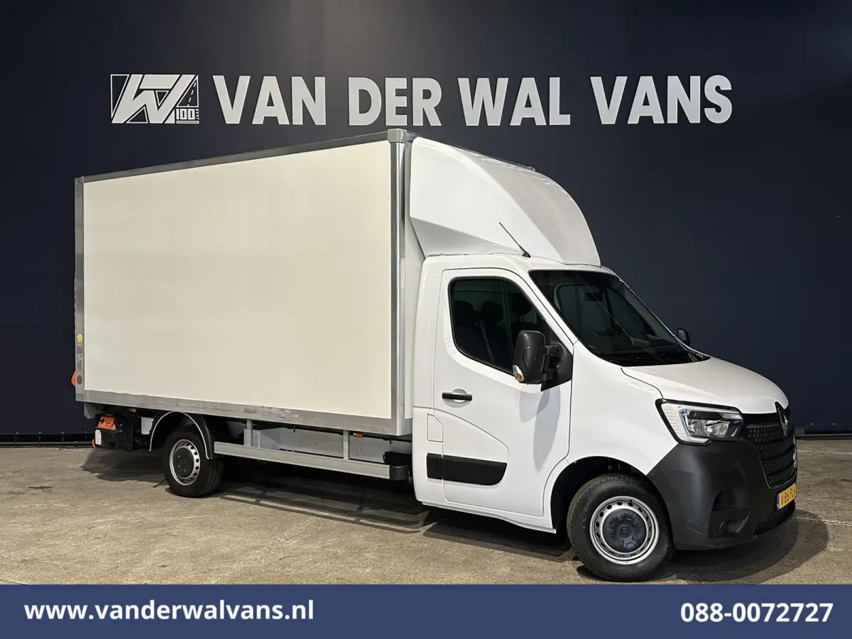 2.3 dCi 146pk Bakwagen 222cm Hoog Laadklep Euro6 Airco | Camera | Navigatie | LED | 983kg Laadvermogen Cruisecontrol, Bijrijdersbank