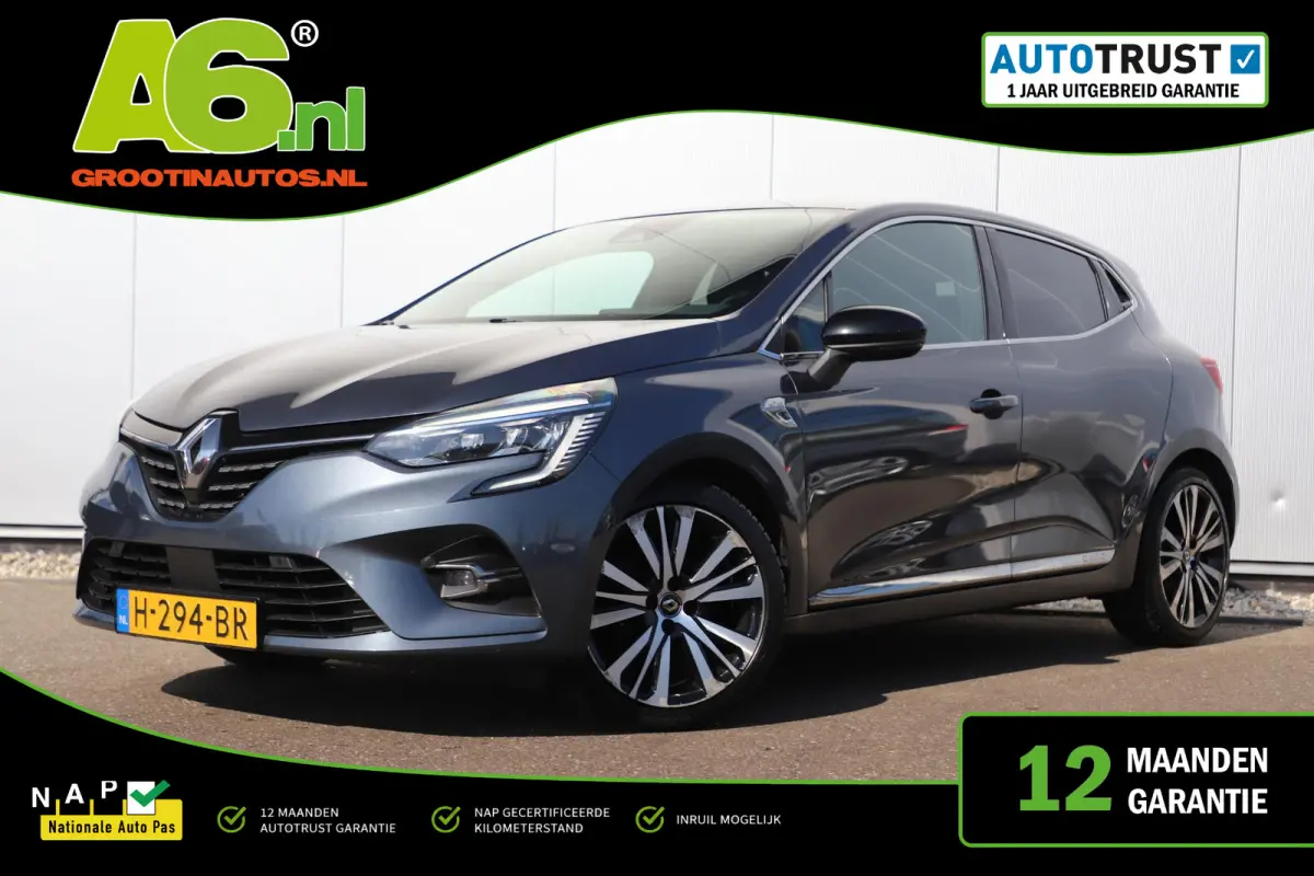 1.0 TCe Initiale Paris 101PK Groot Navigatie Achteruitrijcamera Lederen Bekleding 17 inch LMV