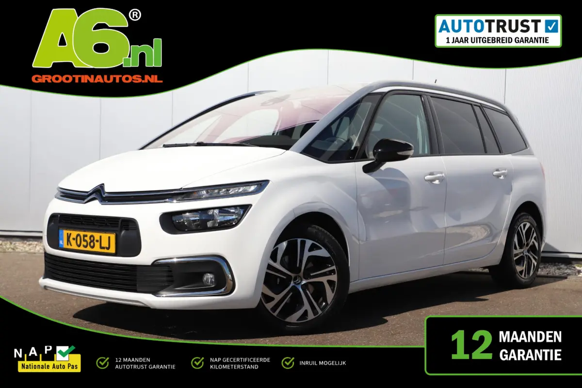 1.5 BlueHDI Business 7p 7 Persoons Navigatie Achteruitrijcamera Clima Cruise Getint Glas Carplay Android