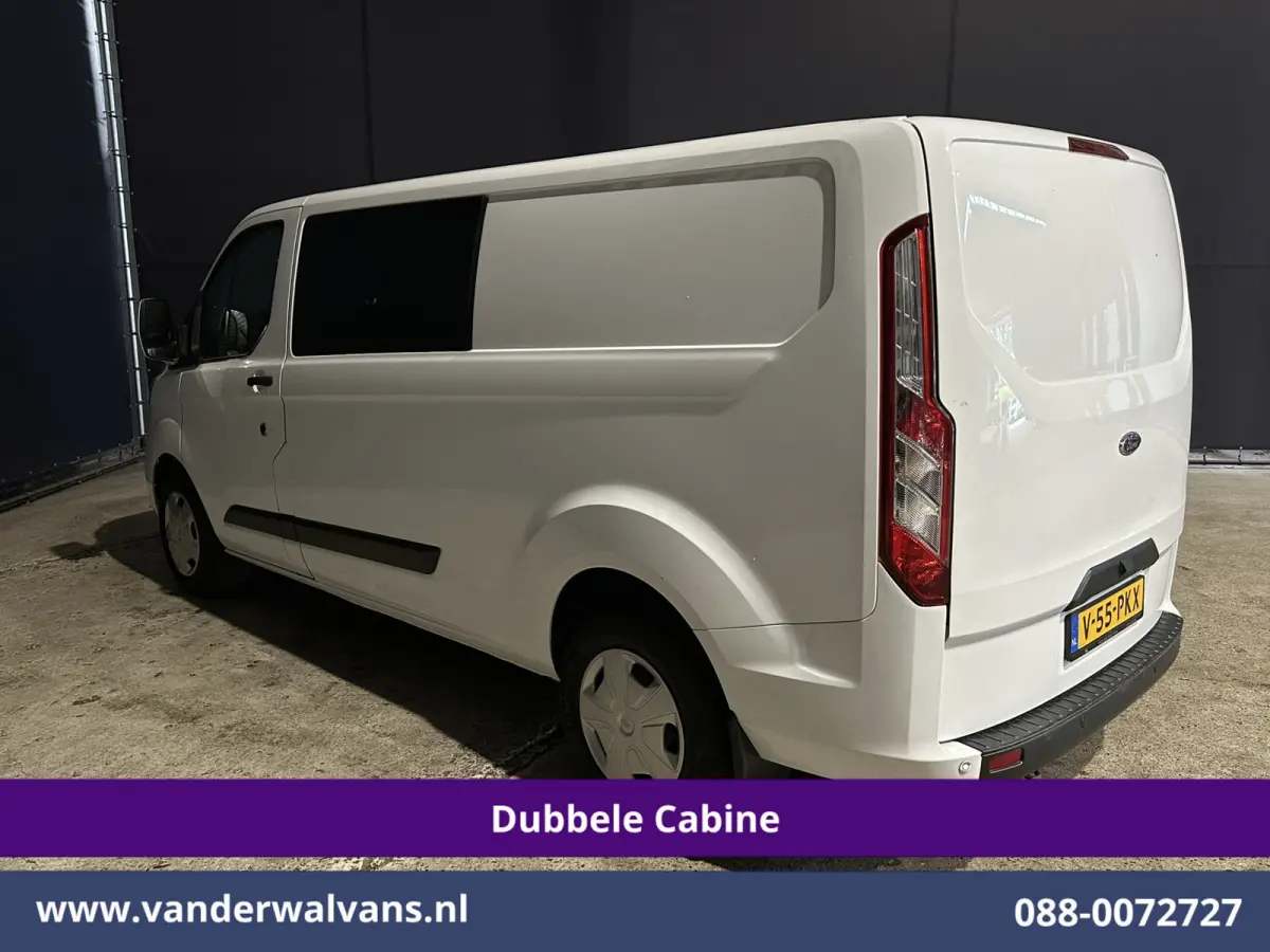 2.0 TDCI 131pk Automaat L2H1 Dubbele Cabine Euro6 Airco | 6-Zits | Camera | Navigatie | Apple Carplay Android Auto, Xenon, Cruisecontrol, Stoelverwarming, Verwarmde voorruit, Parkeersensoren