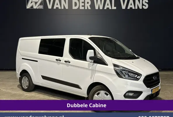 2.0 TDCI 131pk Automaat L2H1 Dubbele Cabine Euro6 Airco | 6-Zits | Camera | Navigatie | Apple Carplay Android Auto, Xenon, Cruisecontrol, Stoelverwarming, Verwarmde voorruit, Parkeersensoren