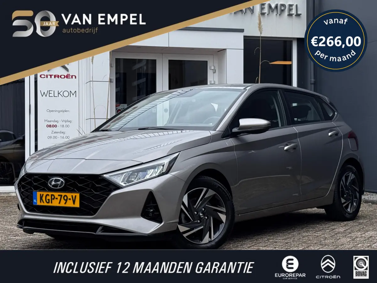 1.0 T-GDI Comfort Smart | 100 PK | Camera | Stoel + Stuurverwarming | Climate Control | Navigatie by App