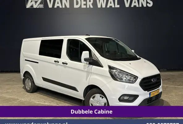 2.0 TDCI 130pk L2H1 Dubbele Cabine Euro6 Airco | 6-Zits | Camera | Apple Carplay Android Auto, Cruisecontrol, Stoelverwarming, Parkeersensoren, Achterklep