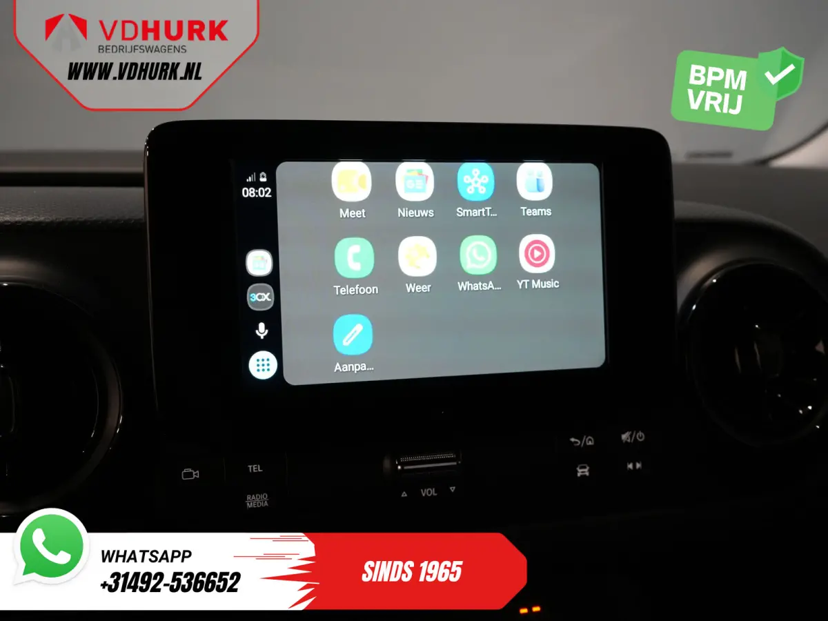 110 CDI Aut. Stoelverw./ Carplay/ Cruise/ Camera/ Trekhaak/ DAB