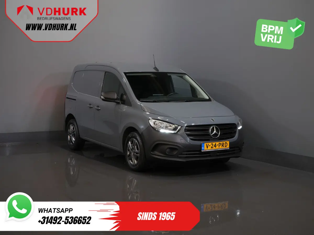 110 CDI Aut. Stoelverw./ Carplay/ Cruise/ Camera/ Trekhaak/ DAB
