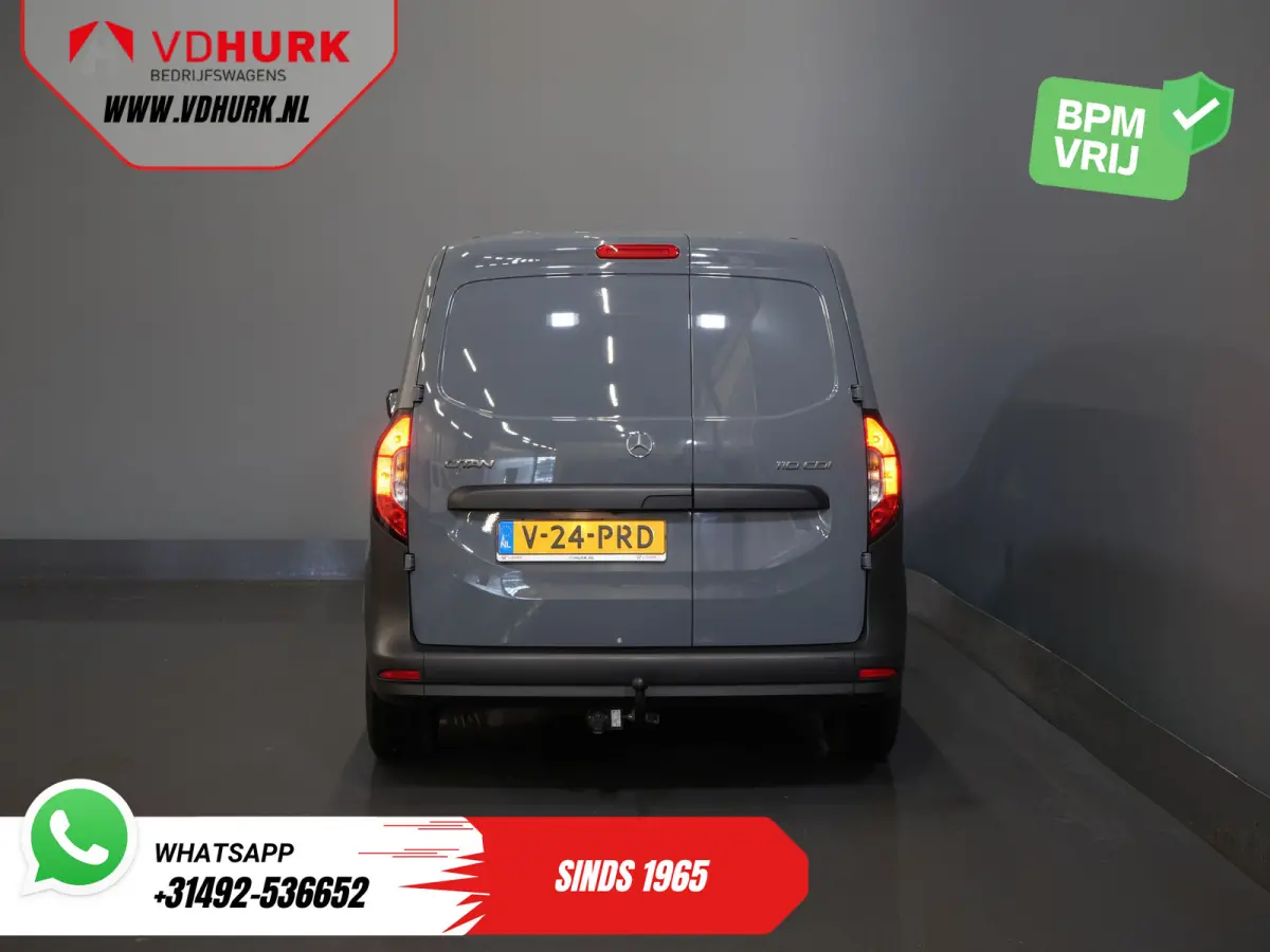 110 CDI Aut. Stoelverw./ Carplay/ Cruise/ Camera/ Trekhaak/ DAB