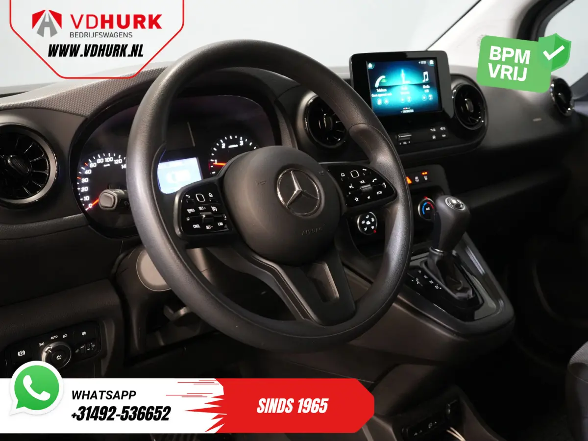 110 CDI Aut. Stoelverw./ Carplay/ Cruise/ Camera/ Trekhaak/ DAB