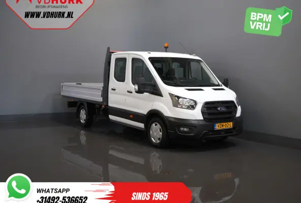 2.0 TDCI 130 pk DC Dubbel Cabine Open Laadbak/ 7 Pers./ 3.0t Trekverm./ Carplay/ Cruise/ Climate/ Pick Up