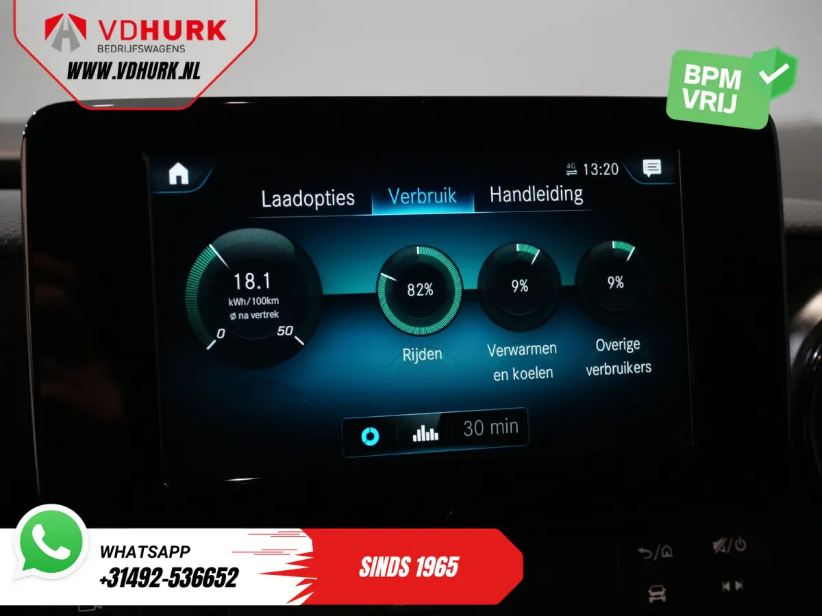 112 Pro 284 km WLTP Snellader/ LED/ Stoelverw./ Carplay/ Climate/ Navi/ Cruise/ Camera/ PDC