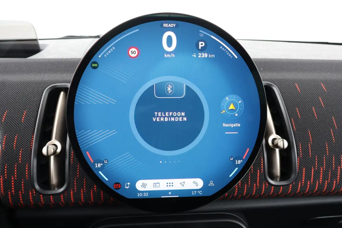 E John Cooper Works XL 66.5 kWh | SoH 100% | Comfort Access | Stuurwielrand verwarmd | Panoramadak | Harman-Kardon | Head-Up | Stoelverwarming | Trekhaak |