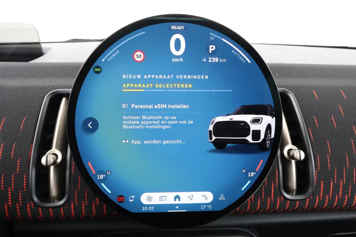 E John Cooper Works XL 66.5 kWh | SoH 100% | Comfort Access | Stuurwielrand verwarmd | Panoramadak | Harman-Kardon | Head-Up | Stoelverwarming | Trekhaak |
