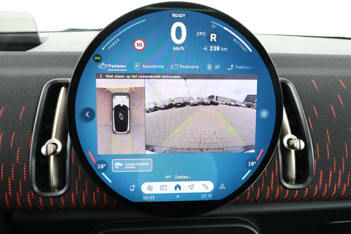 E John Cooper Works XL 66.5 kWh | SoH 100% | Comfort Access | Stuurwielrand verwarmd | Panoramadak | Harman-Kardon | Head-Up | Stoelverwarming | Trekhaak |